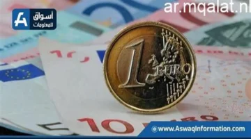 تراجع سعر اليورو في البنوك المصرية بمنتصف تعاملات اليوم الأحد 15 مارس